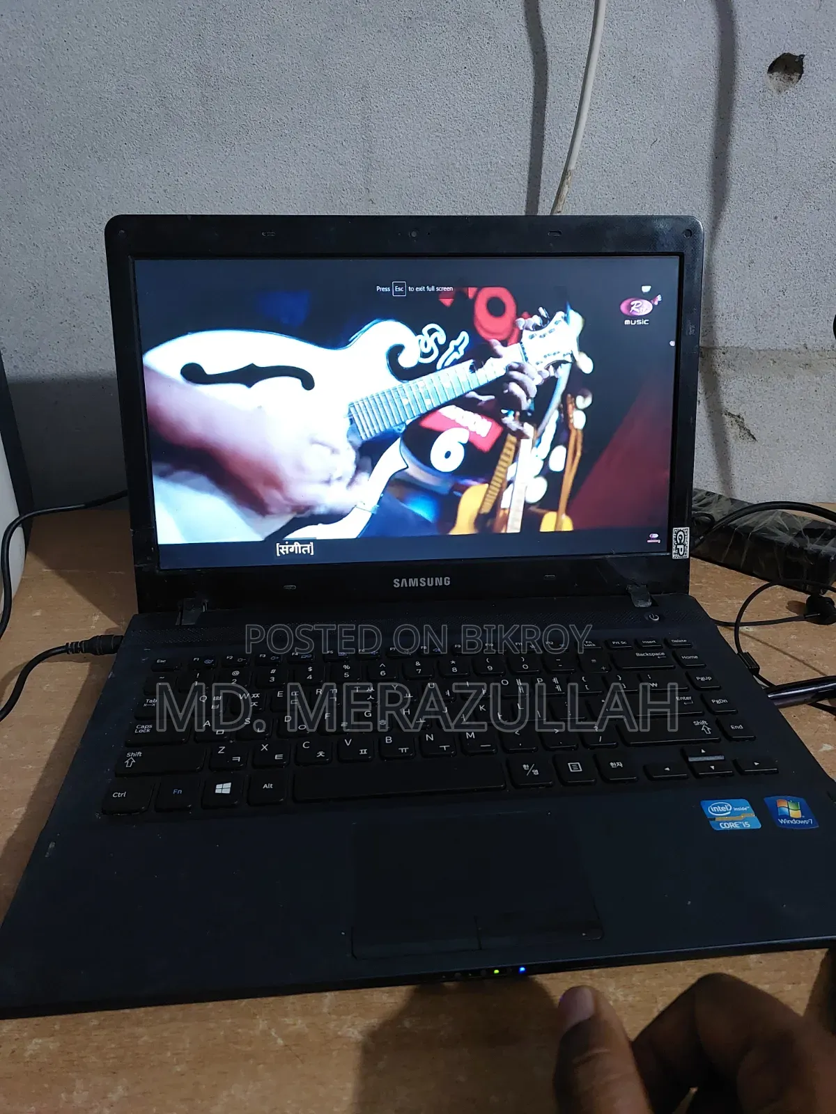 Laptop Samsung N220 4GB Intel Pentium HDD 500GB