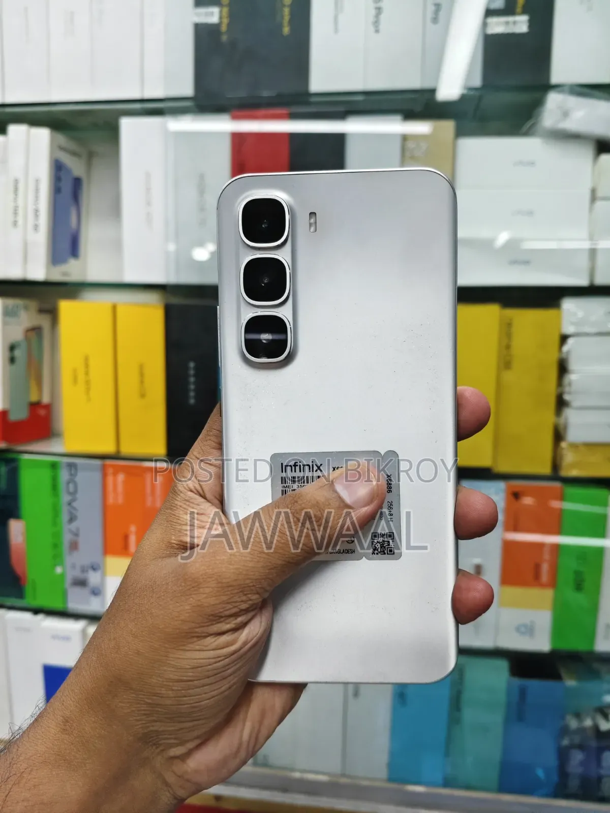 Infinix Hot 60 Pro+ 256 GB Silver