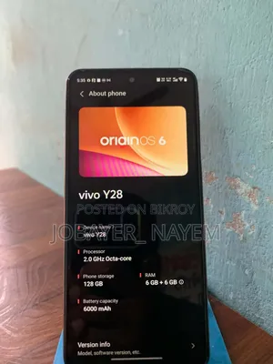 Vivo Y28 128 GB Orange