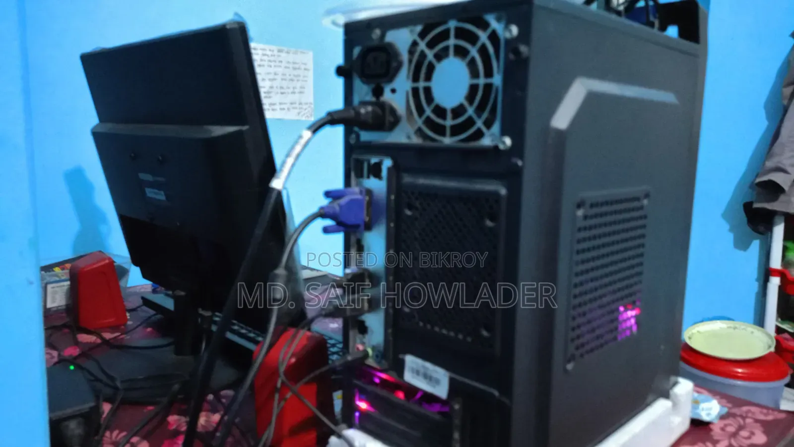 Desktop Computer 8GB Intel Core I5 HDD+SSD 500GB