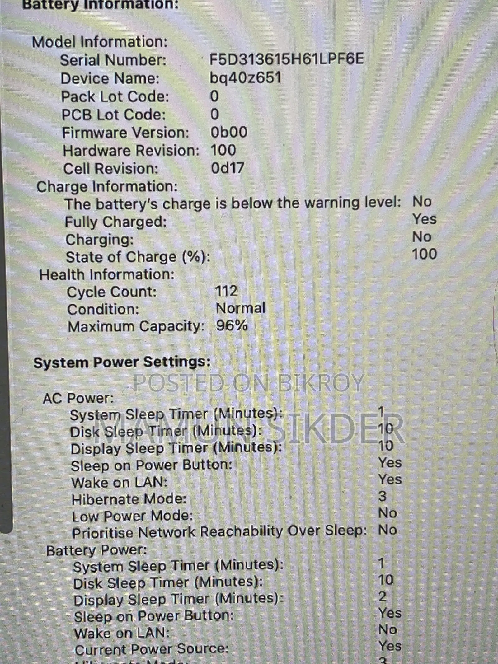Laptop Apple MacBook Air 8GB Apple M2 SSD 256GB