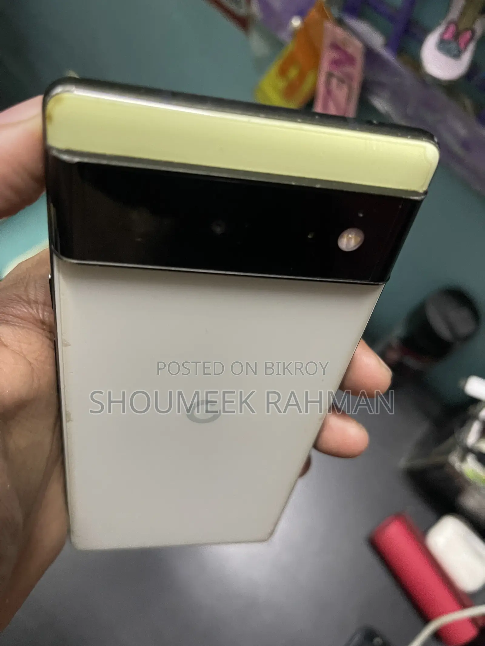 গুগল পিক্সেল ৬ ১২৮ জিবি গ্রিন