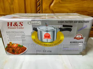 H&S Pressure Cooker 5.5 Liter Classic. New