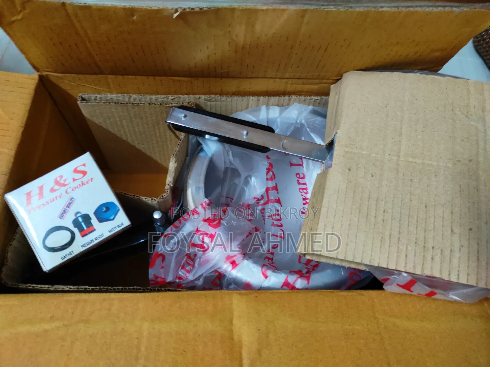 H&S Pressure Cooker 5.5 Liter Classic. New