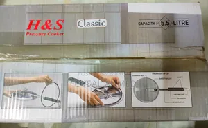 H&S Pressure Cooker 5.5 Liter Classic. New
