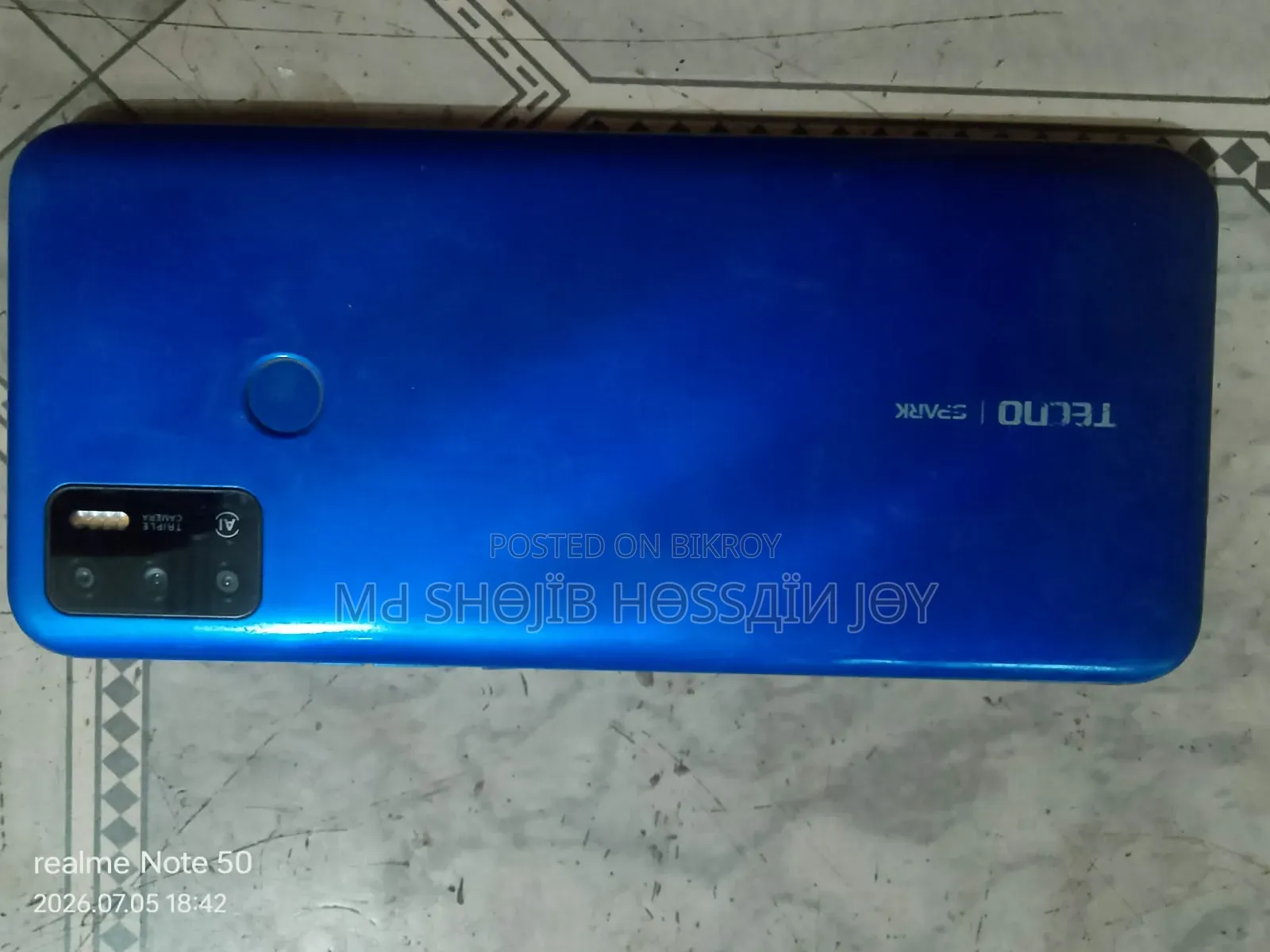 Tecno Spark 6 Air 64 GB Blue
