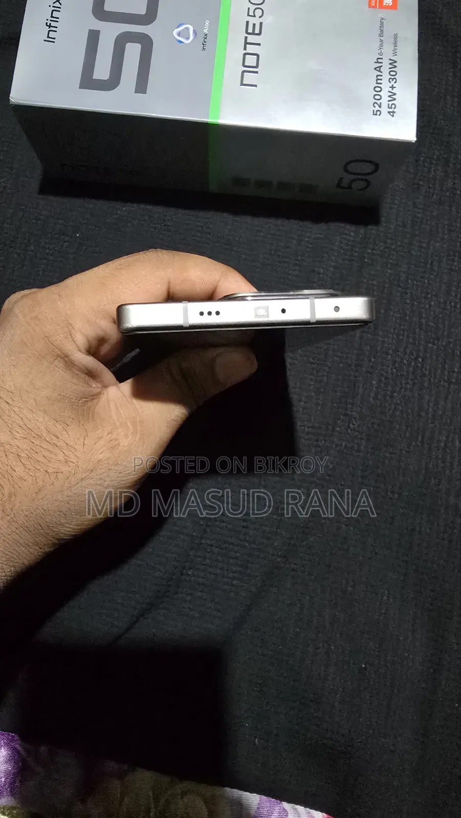 Infinix Note 50s 256 GB Gray