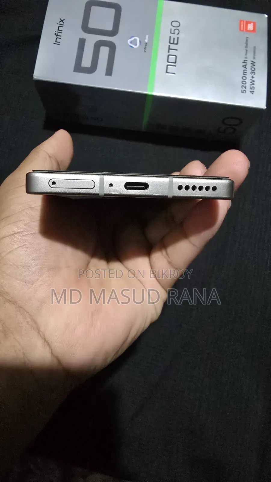 Infinix Note 50s 256 GB Gray