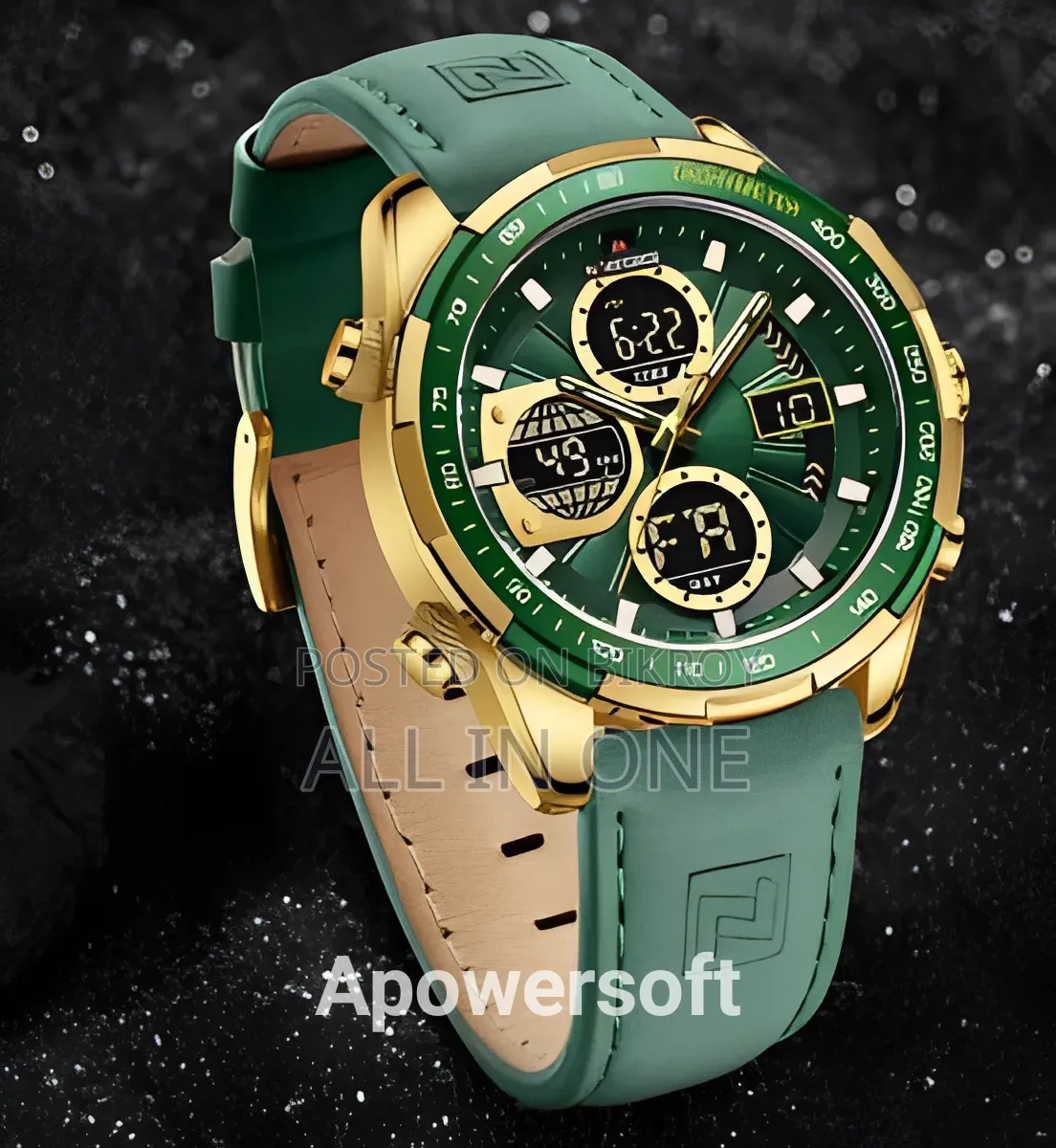 Naviforce 9197 – Golden Green