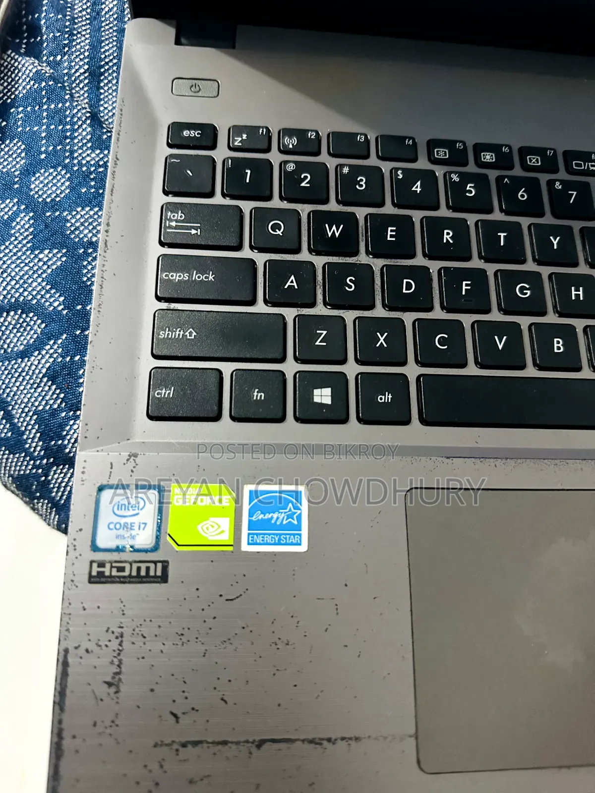 Laptop Asus 8GB Intel Core i7 HDD 512GB
