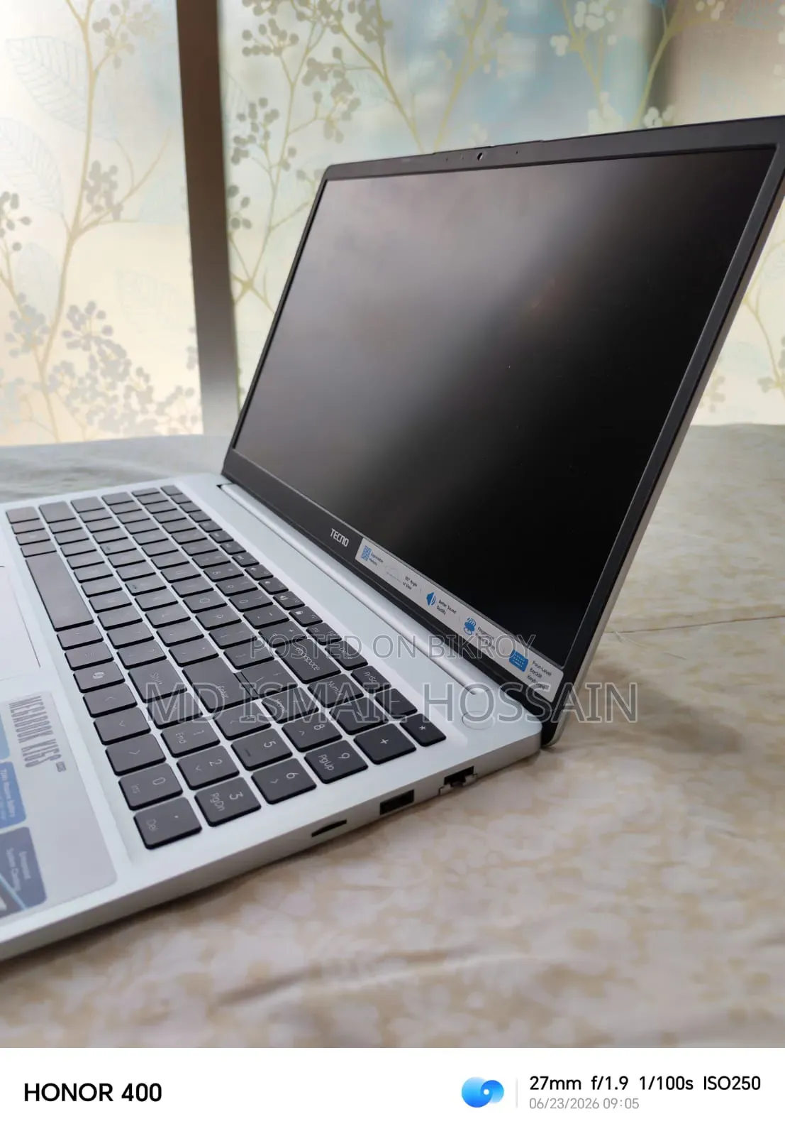 Laptop Tecno MEGABOOK K15S 16GB AMD Ryzen 5 SSD 512GB