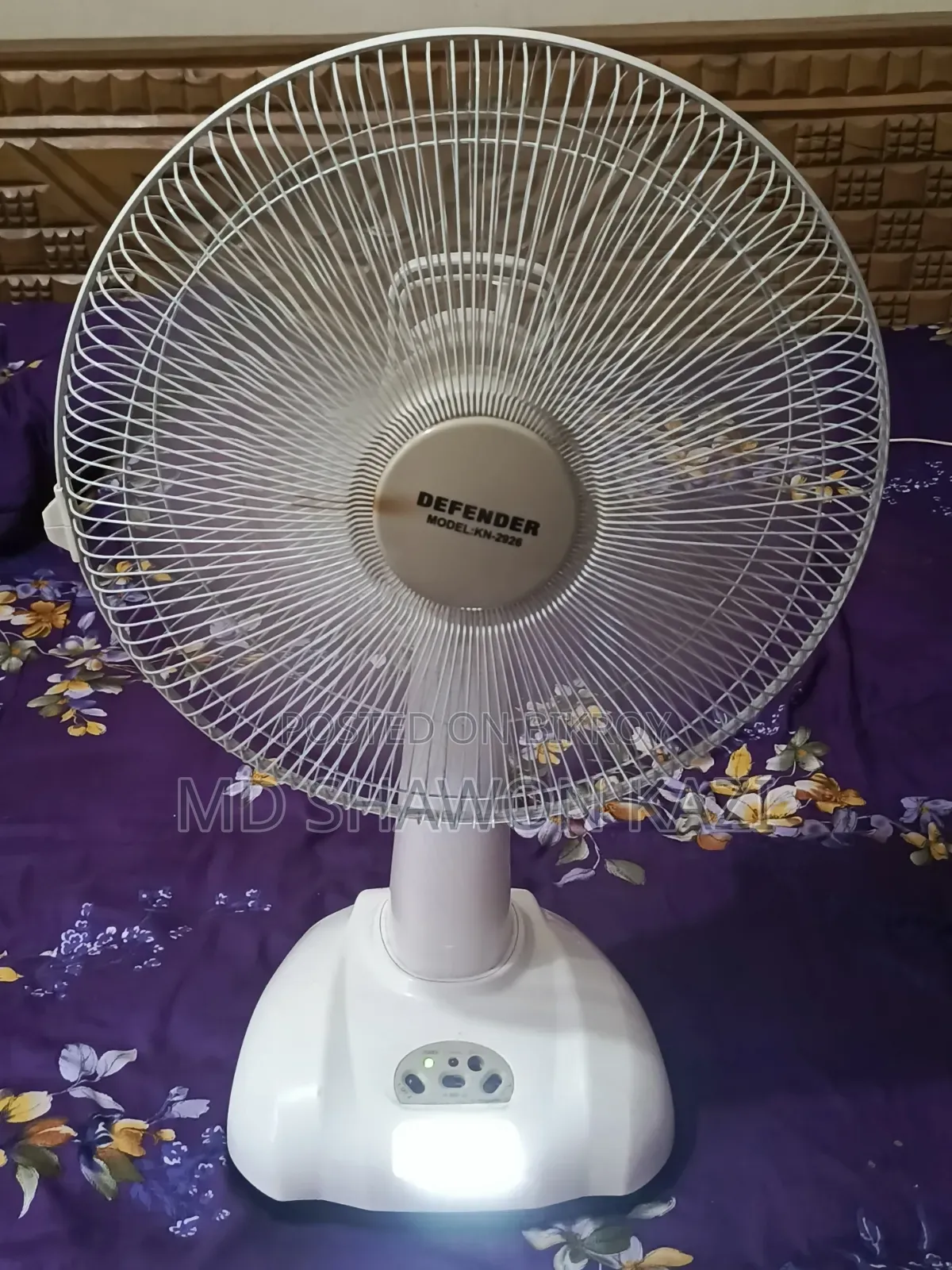 A rechargeable fan for sale