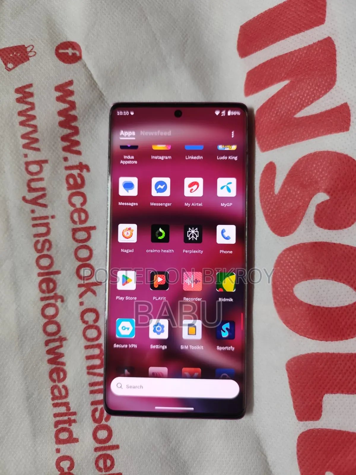 Motorola G96 128 GB Pink