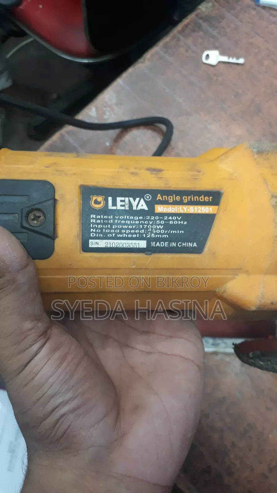 Leiya Angel Grinder