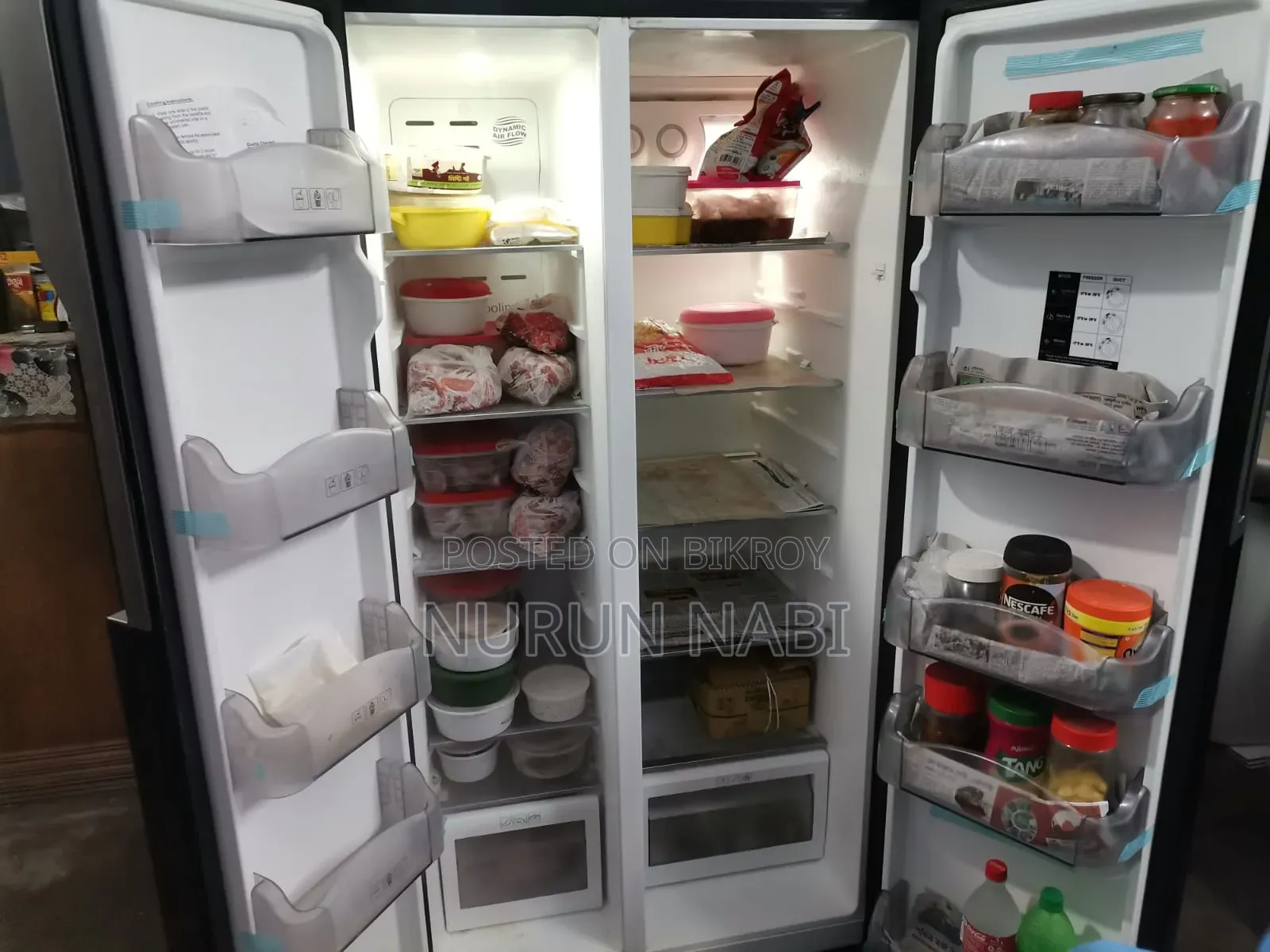1 Walton No-Frost Double Door Fridge
