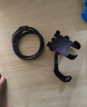 Helmet Lock Phone Holder Combo