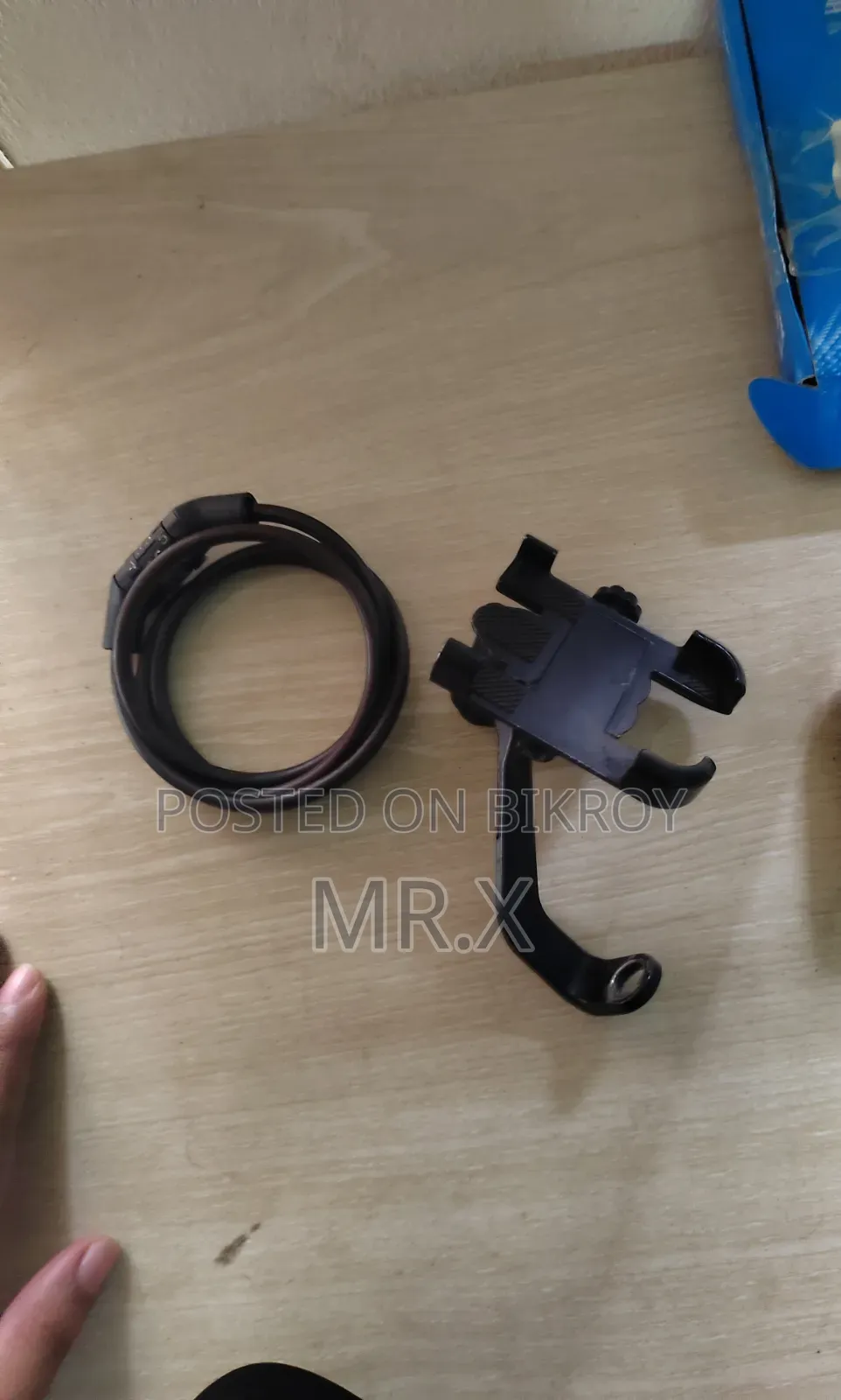Helmet Lock Phone Holder Combo