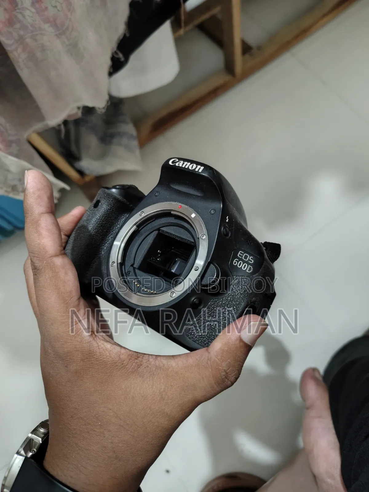 DSLR Canon 6000D With Prime Lens 50mm