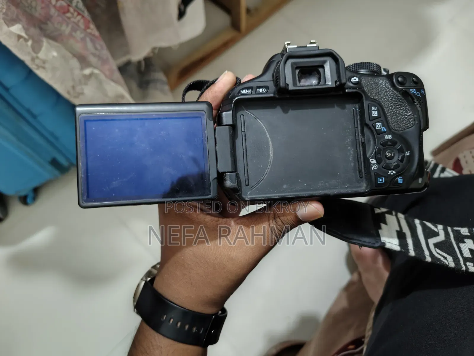 DSLR Canon 6000D With Prime Lens 50mm