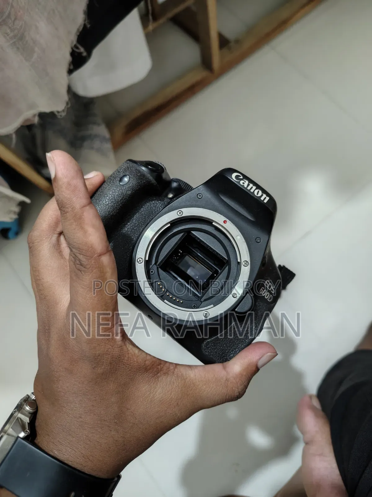 DSLR Canon 6000D With Prime Lens 50mm