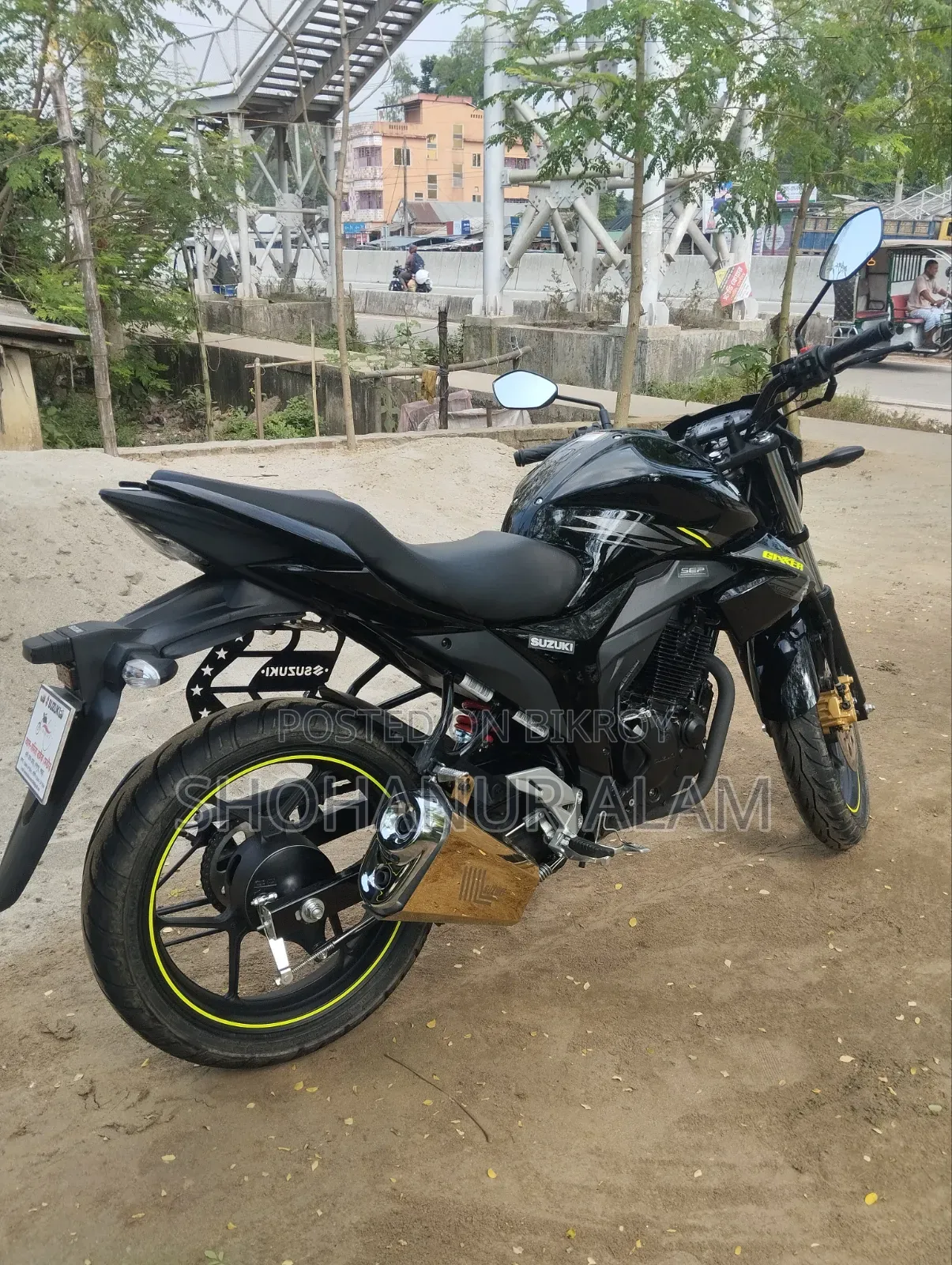 নিউ সুজুকি জিক্সার মনোটোন ২০২৫ কালো