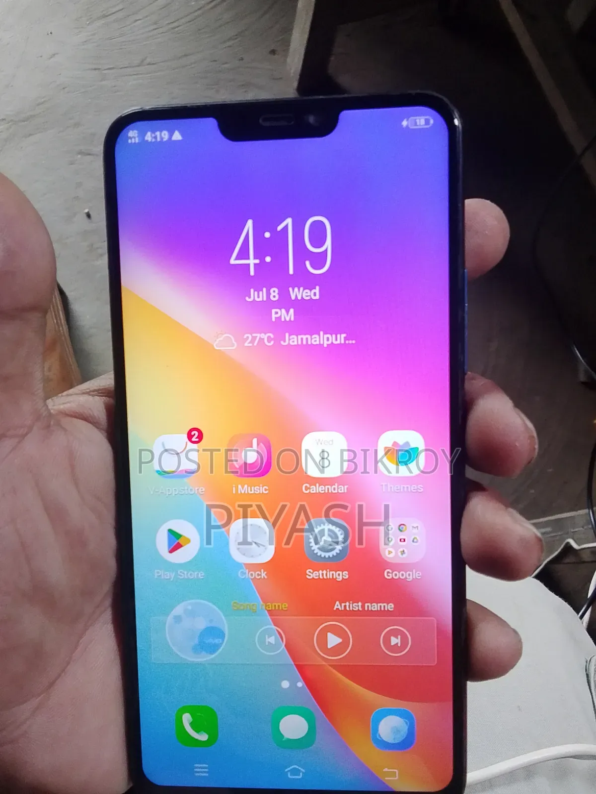 Vivo Y81 32 GB Black