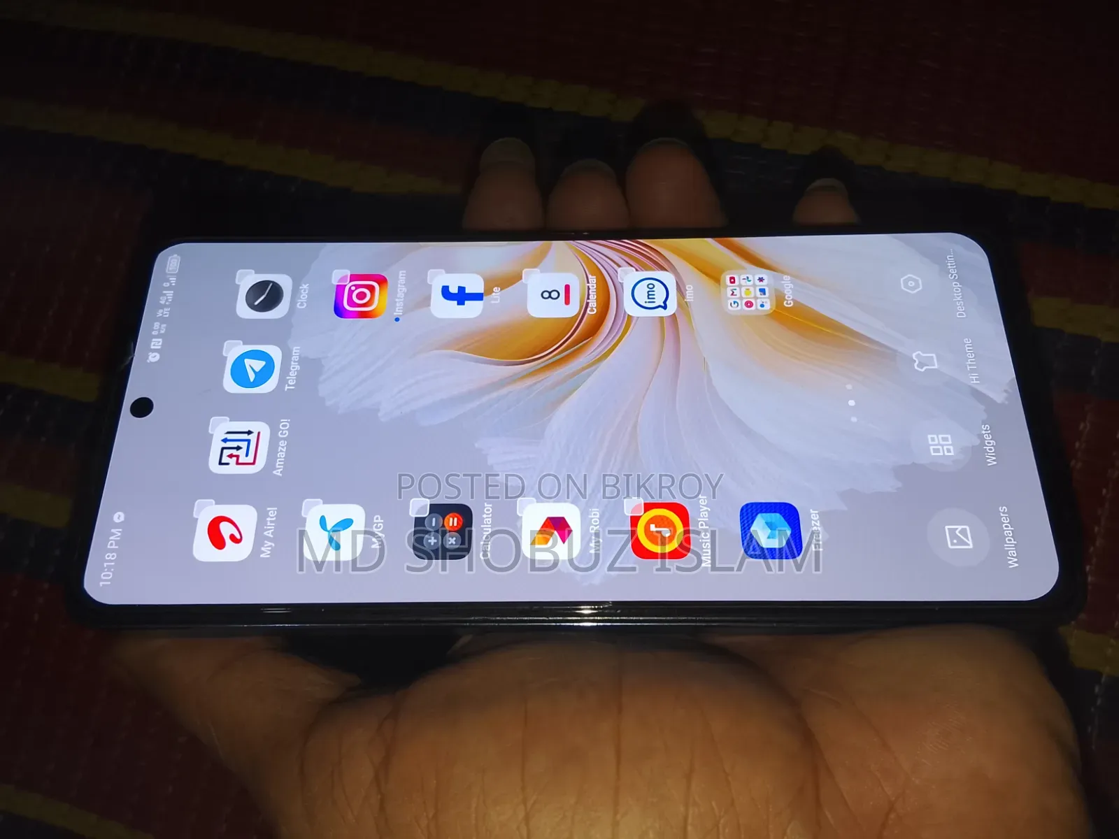 টেকনো ক্যামন ২০ প্রো ২৫৬ জিবি নীল