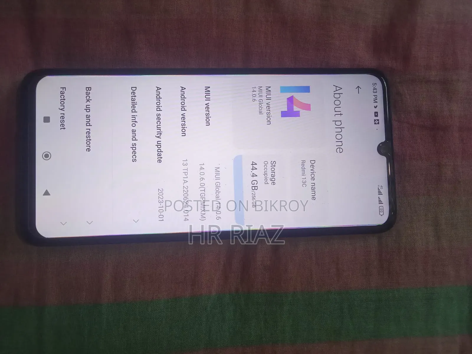 Xiaomi Redmi 13C 256 GB Black