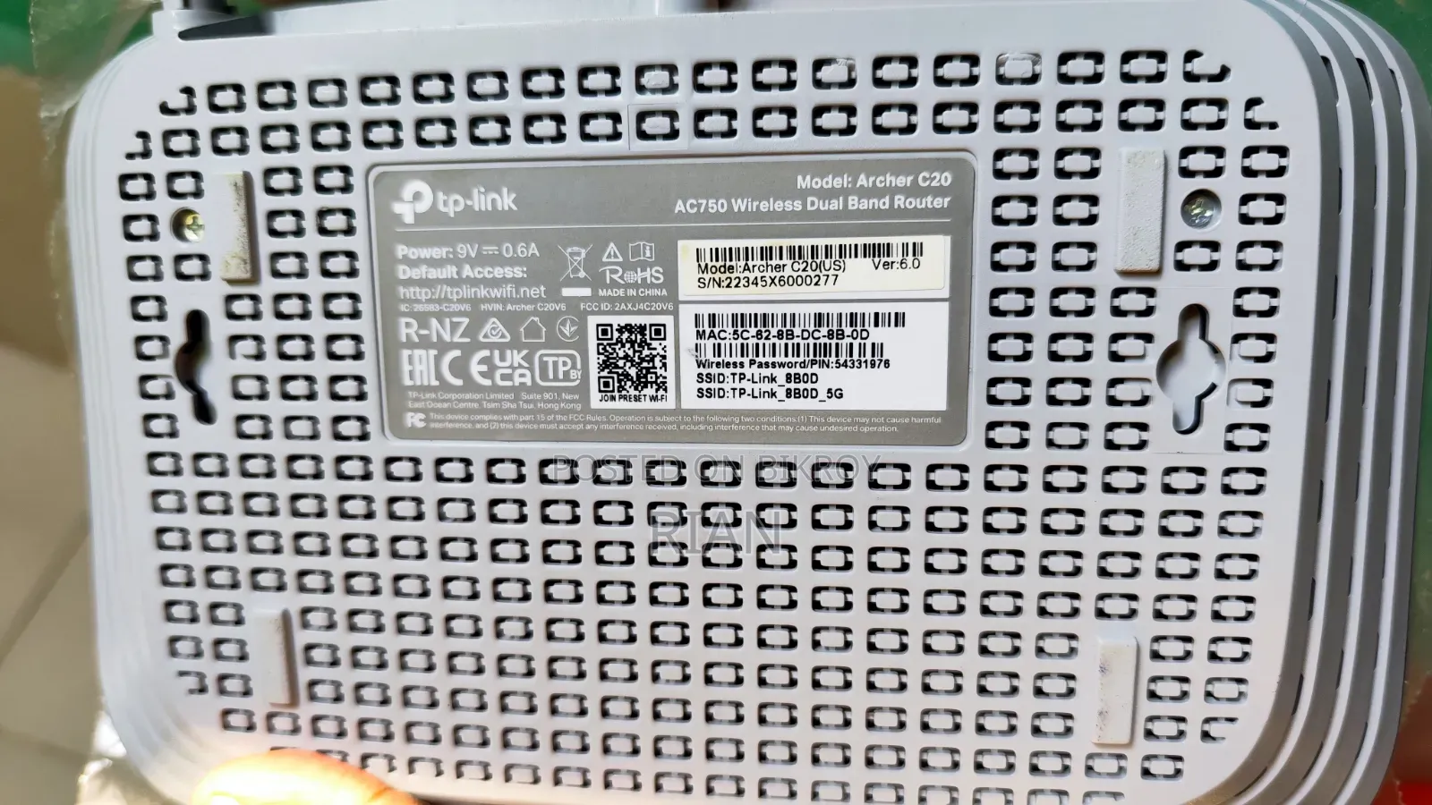 Tp Link Archer C20