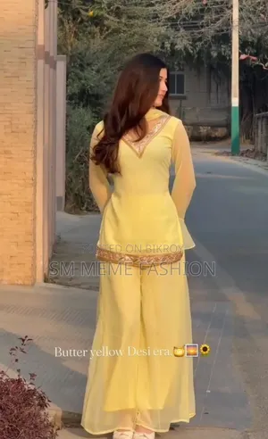 জর্জেট সিকোয়েন্স থ্রি পিস