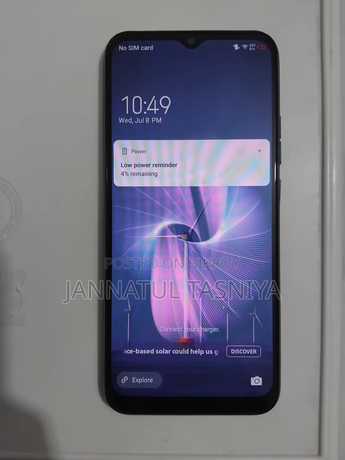 Tecno Spark 6.0 64 GB Blue