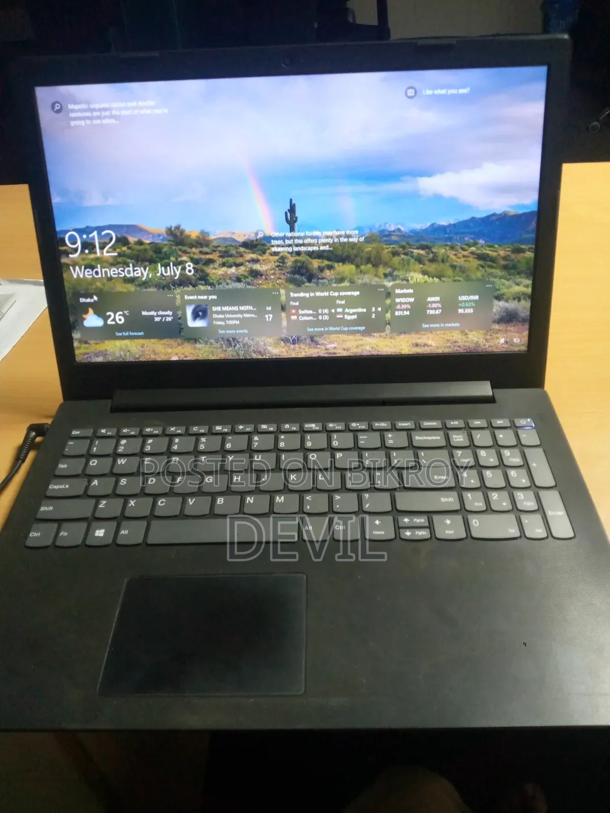 Laptop Lenovo IdeaPad 130 4GB Intel Core I3 SSD 256GB