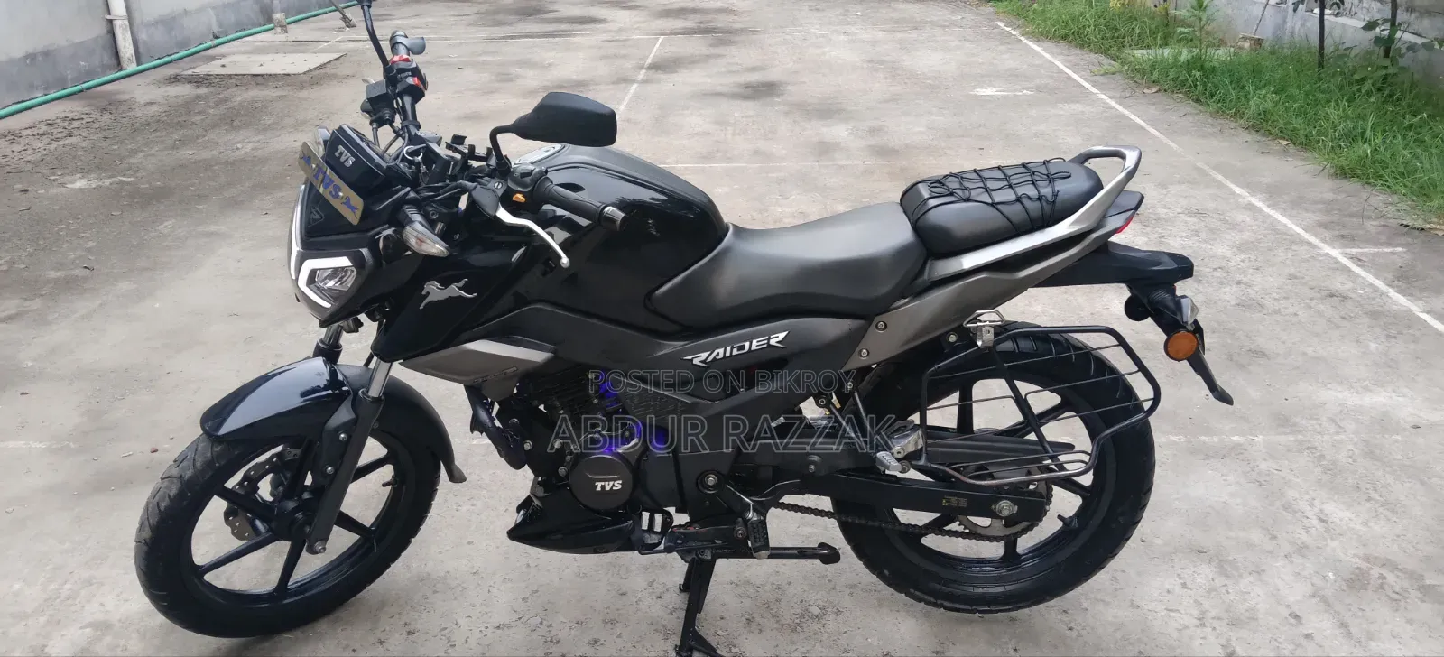 TVS Raider 125 2024 Black