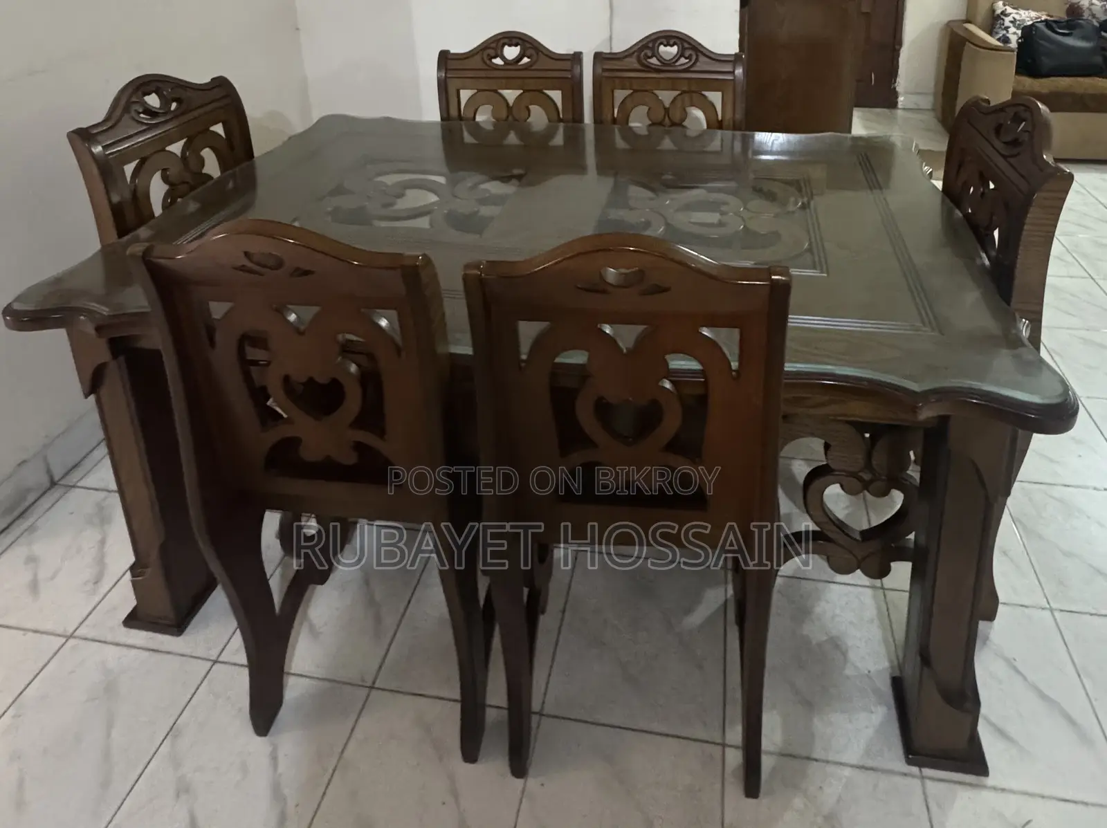 Dining Table With 6 Chairs