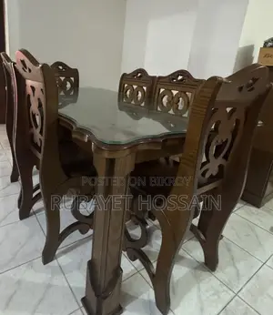 Dining Table With 6 Chairs