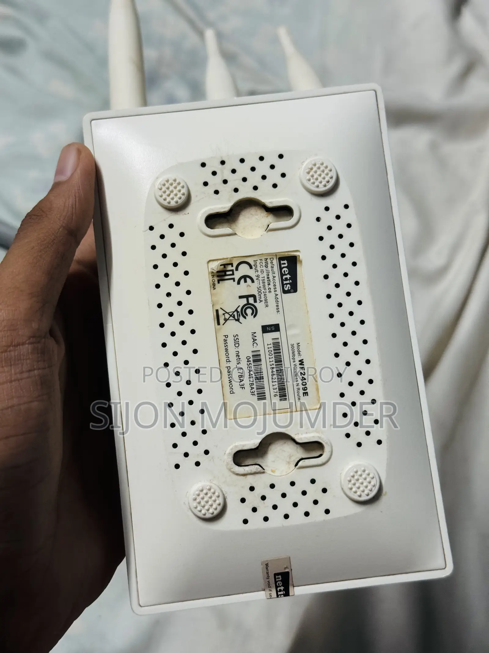 Netis Wf2409e Wifi Router | Box + Original Adapter+Cable| 100% Running