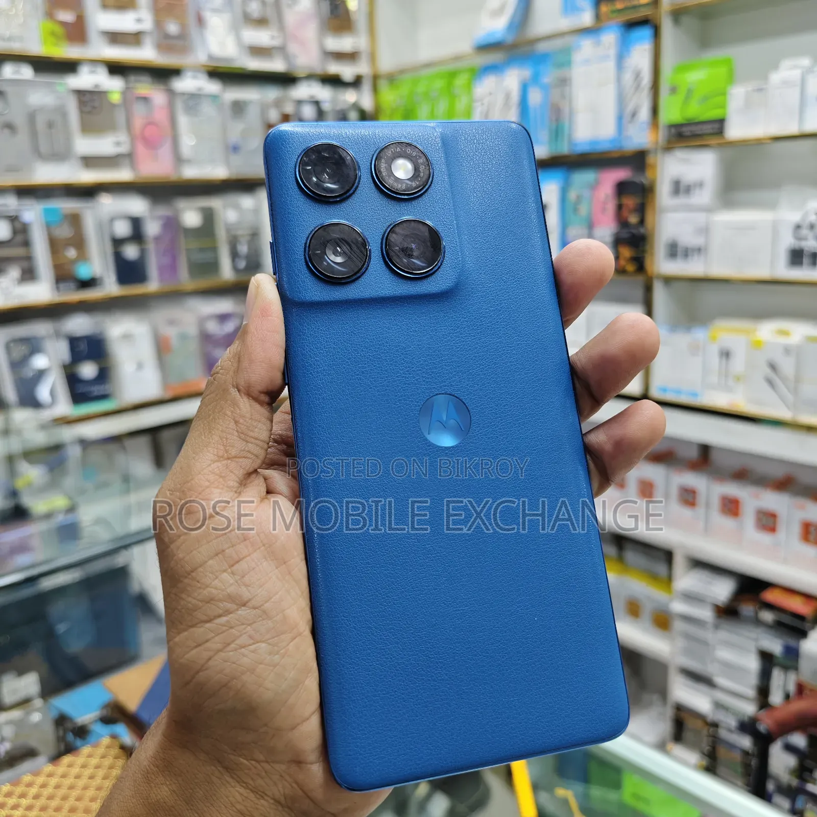 Motorola 256 GB Blue