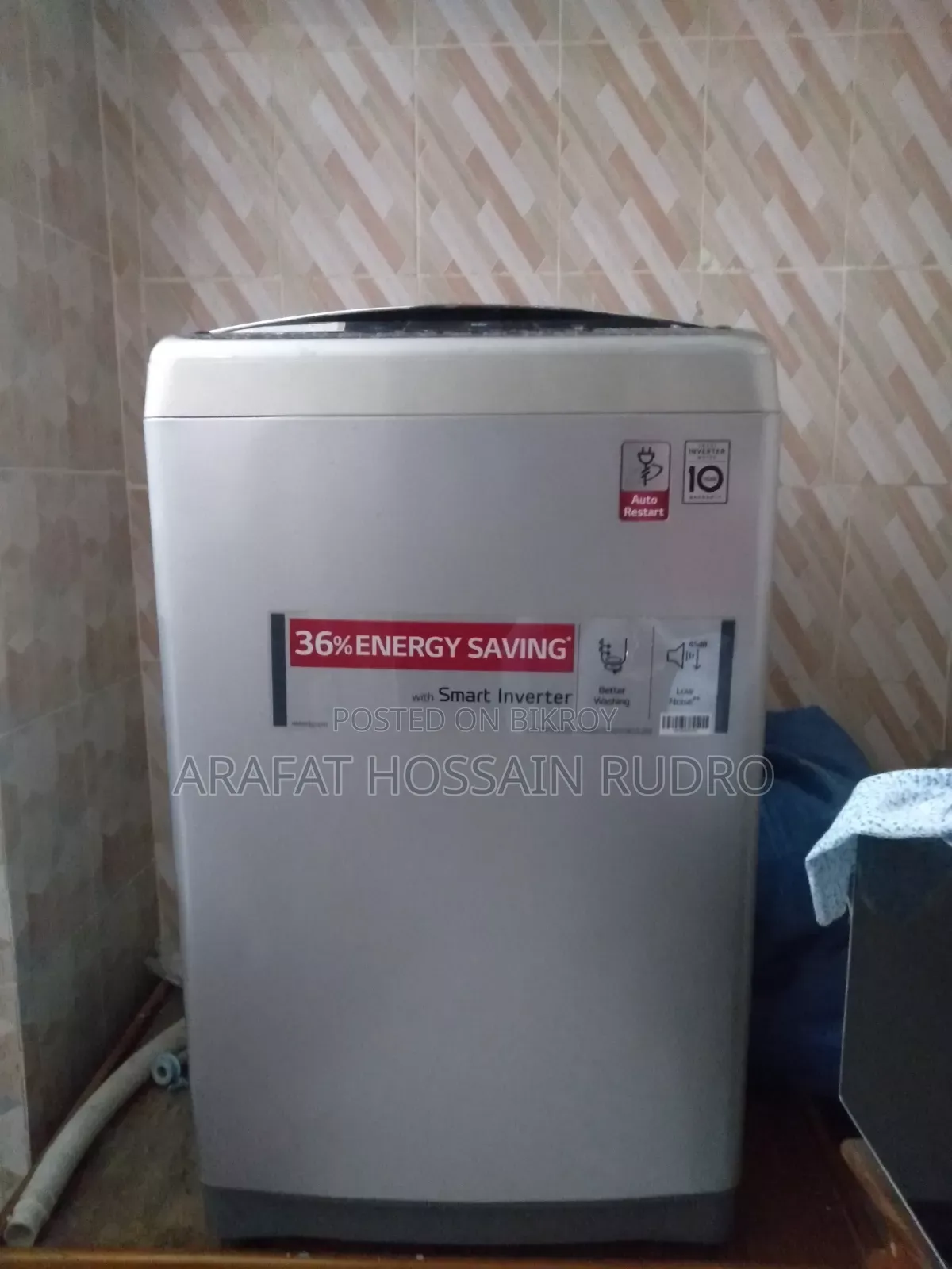 LG T2108vsal 8kg Smart Inverter Washing Machine – New Condition