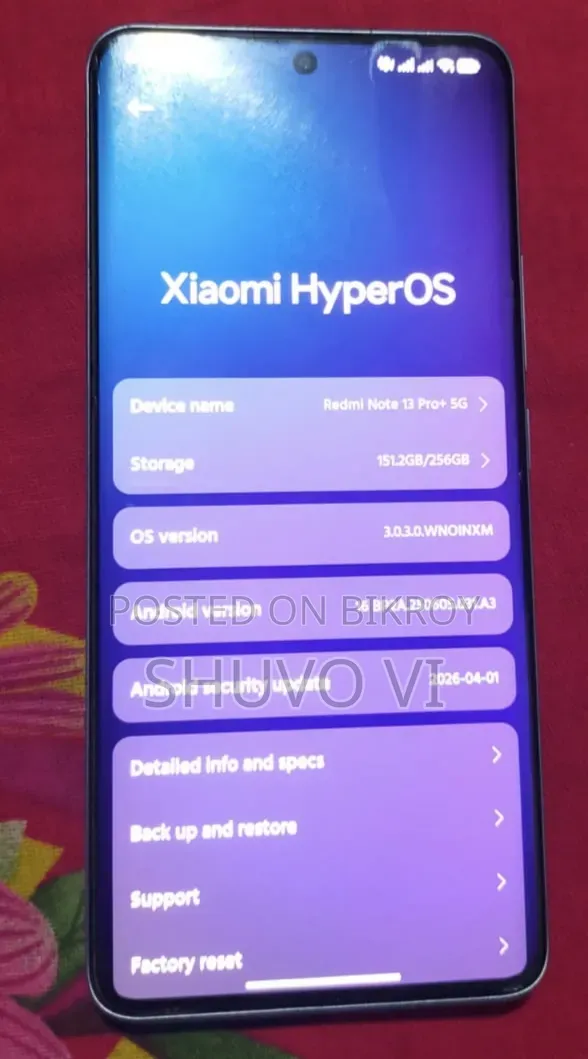 Xiaomi Redmi Note 13 Pro+ 256 GB White