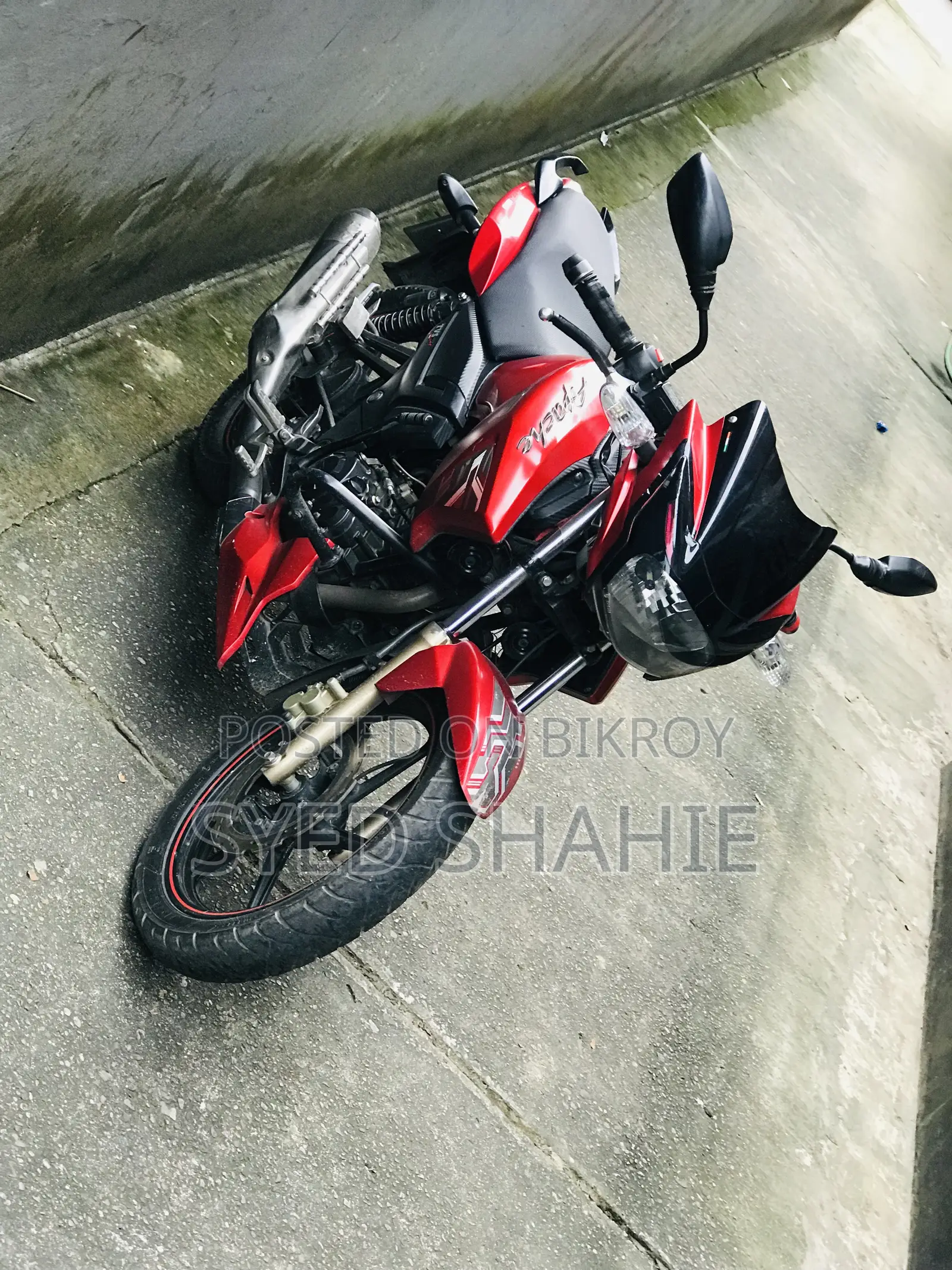 New TVS Apache RTR 160 2V 2020 Red