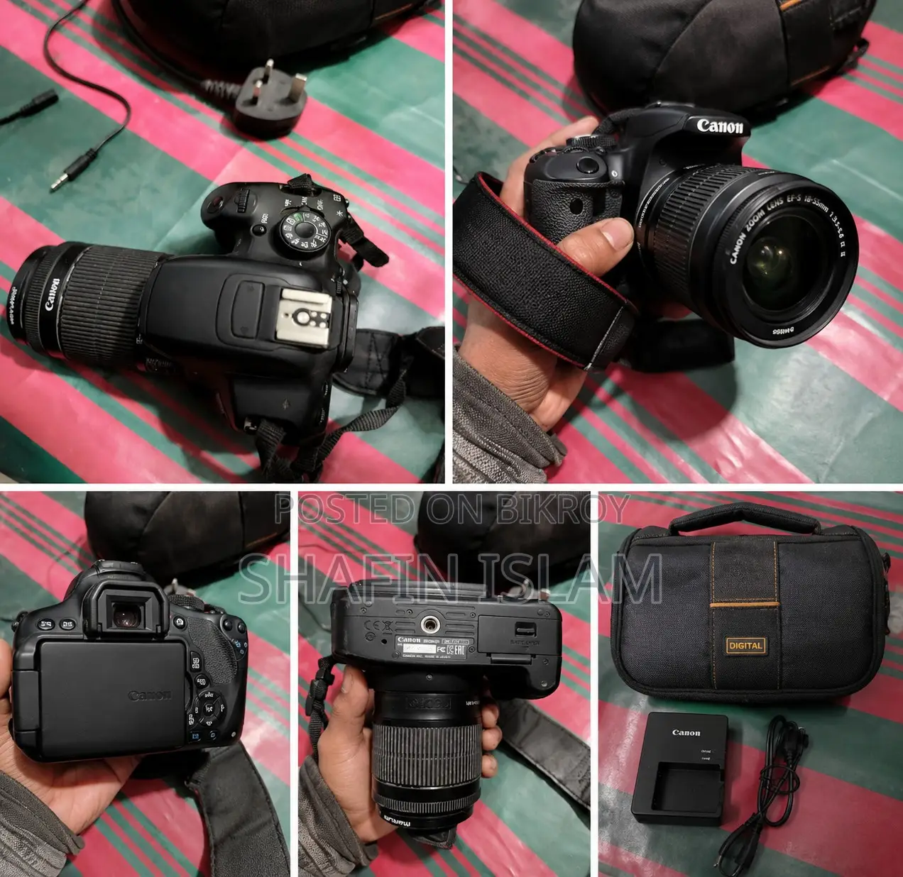 Canon EOS 700D DSLR Camera