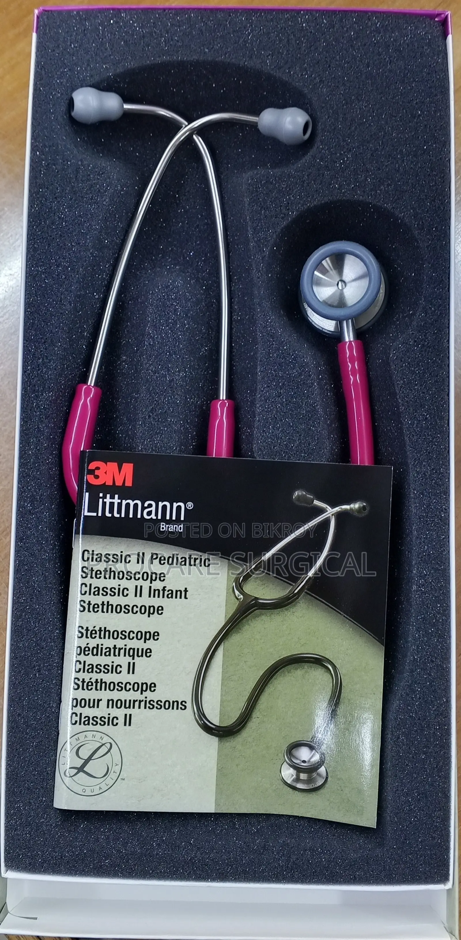 3M Littmann Classic II Pediatric Stethoscope