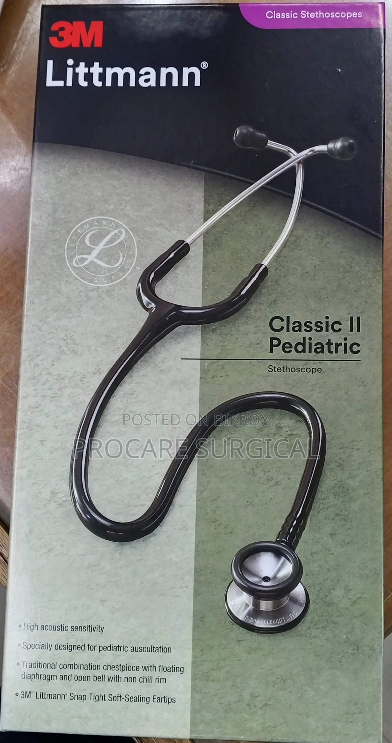 3M Littmann Classic II Pediatric Stethoscope