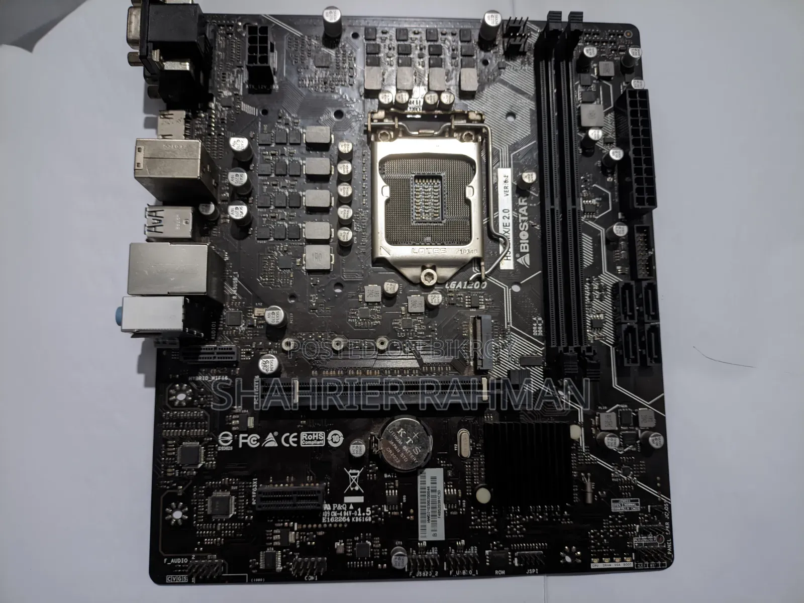 Motherboard Used