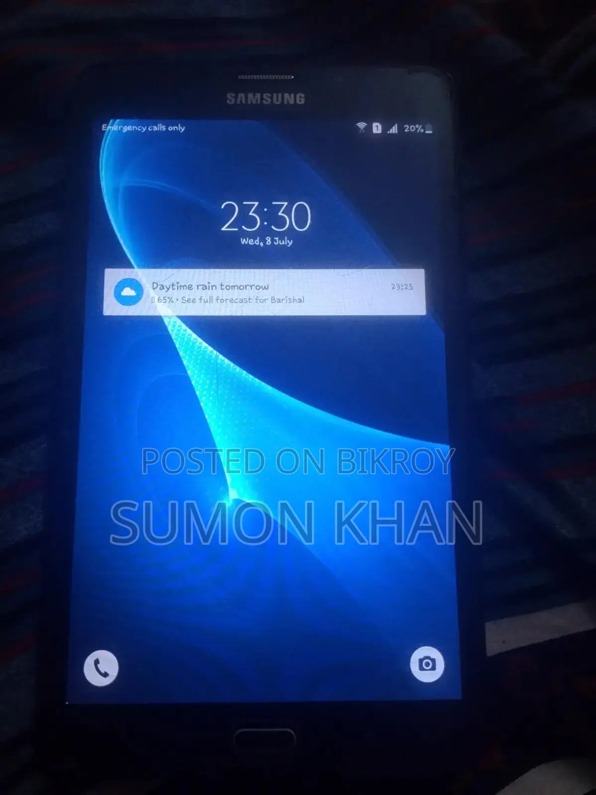 Samsung Galaxy Tab a SM-T285 8 GB Black