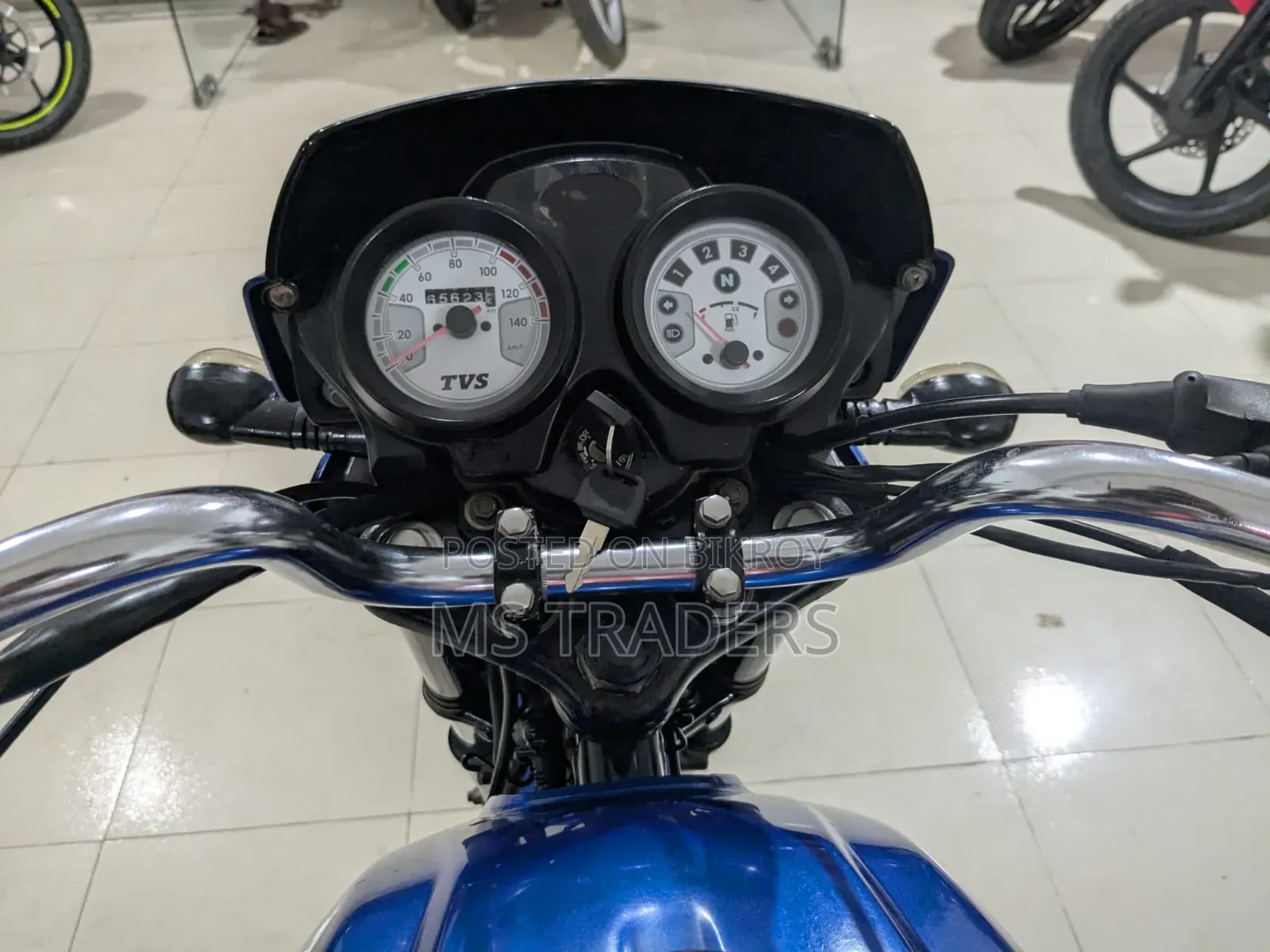 TVS Metro Plus 2016 Blue