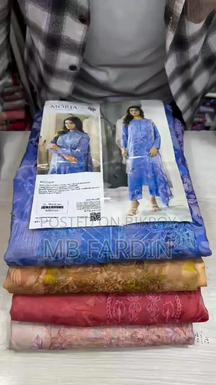 Very comfortable cotton fabric with color guarantee