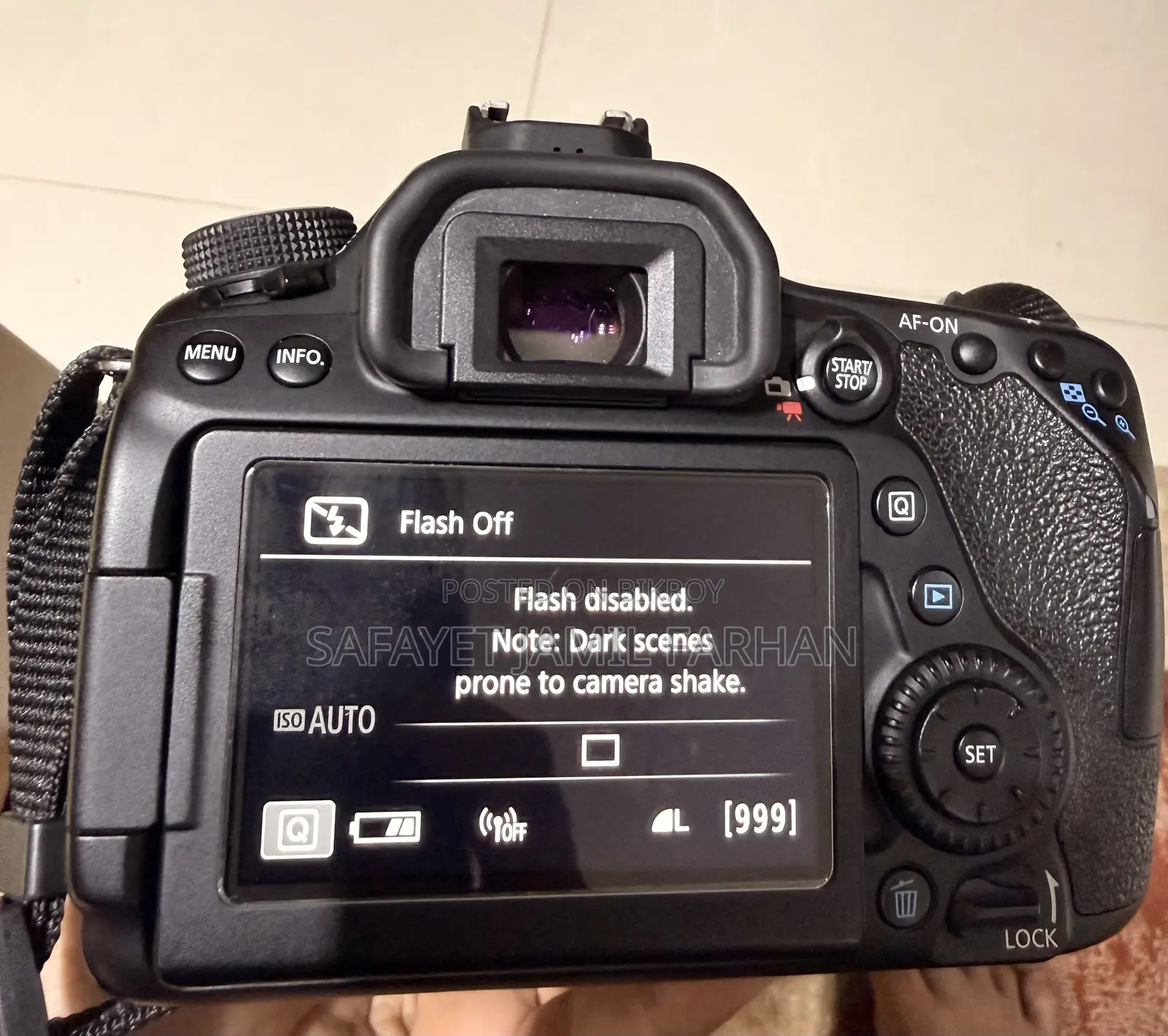 DSLR Camera Canon 80D With 18-135mm Lens And 50mm 1:1.8 Prime Lens