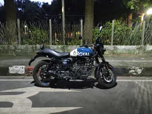 Royal Enfield Hunter 350 2025 Blue