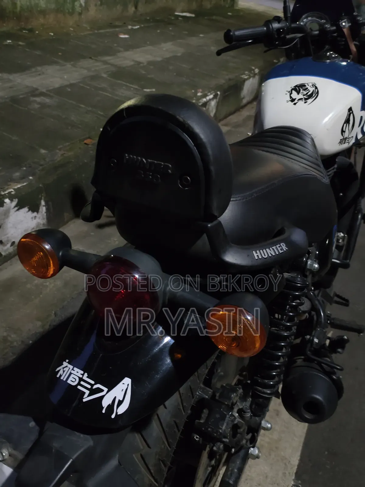 Royal Enfield Hunter 350 2025 Blue